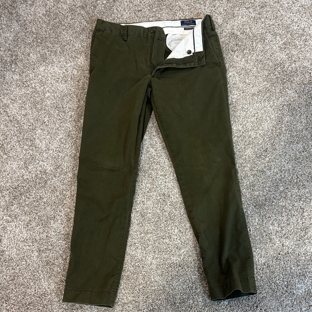 Polo by Ralph Lauren Dark Green Chinos
